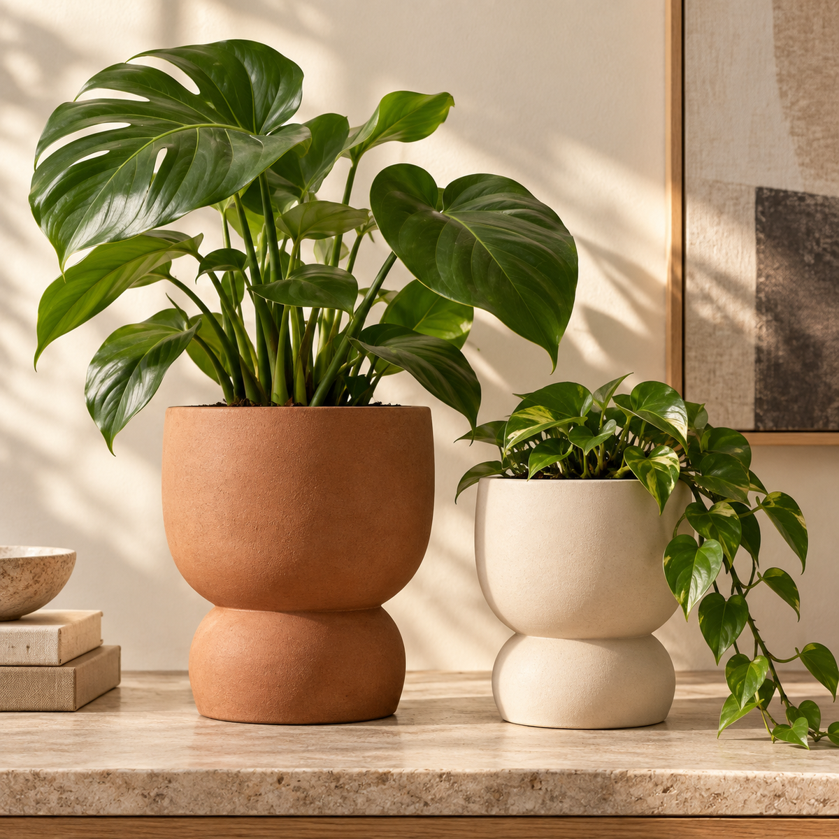 Planters & Greenery